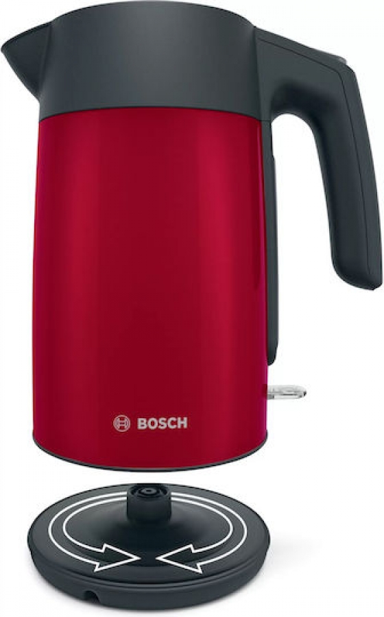 Bosch TWK 7L464 Βραστήρας 1.7lt 2400W Κόκκινος