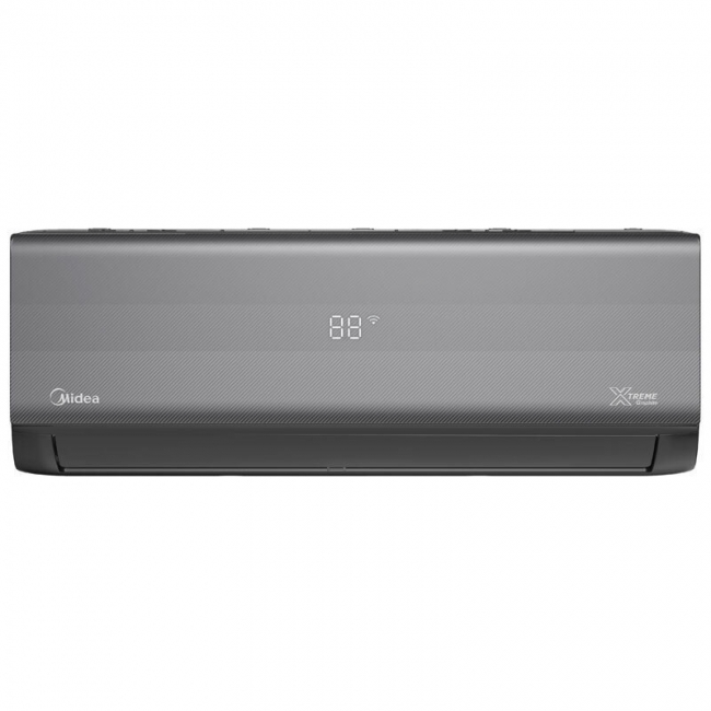 Midea Xtreme Graphite AG16Graph-09N8D0-I/09N8D0-O Κλιματιστικό Inverter 9000 BTU A++/A+ με Ιονιστή και WiFi