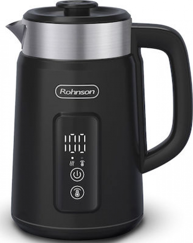 ROHNSON R-7800 Βραστήρας 1.5lt 2200W Μαύρος